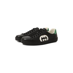 Кожаные кеды Ace Gucci