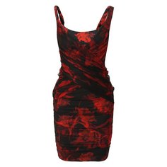 Платье с драпировкой Roberto Cavalli