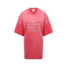 Хлопковая футболка VETEMENTS