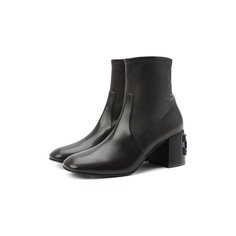 Кожаные ботильоны Casadei