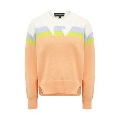 Хлопковый свитер Emporio Armani