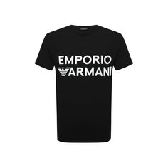 Хлопковая футболка Emporio Armani