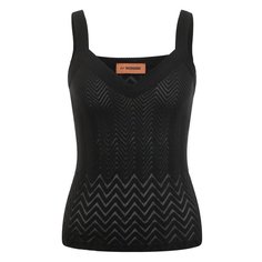 Топ из хлопка и вискозы Missoni