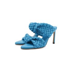 Кожаные мюли Bv Curve Bottega Veneta