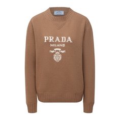 Свитер из шерсти и кашемира Prada