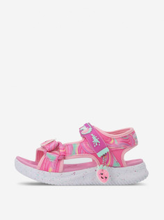 Сандалии для девочек Skechers Jumpsters Sandal, Розовый