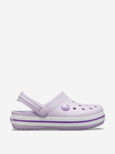 Сабо для девочек Crocs Crocband Clog K, Фиолетовый