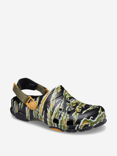 Сабо мужские Crocs Classic All Terrain Camo Clog, Черный