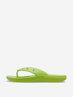Шлепанцы Crocs Classic Crocs Flip, Зеленый