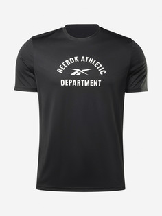 Футболка мужская Reebok Train Graphic, Черный