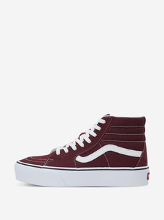 Кеды женские Vans Sk8-Hi Platform 2.0, Красный
