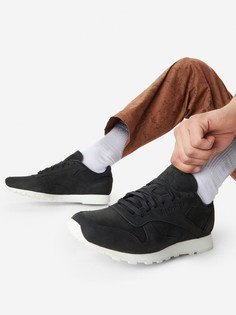 Кроссовки мужские Reebok CL LTHR Lux PW, Черный