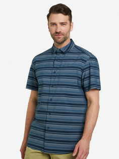 Рубашка с коротким рукавом мужская ARCTERYX Brohm Striped, Синий