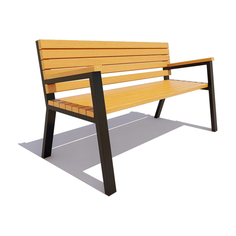 Скамейка 7 скамеек Гамбург дуб