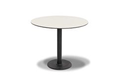 Стол каффе ø70см, молочный (outdoor) белый 75 см.