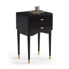 Тумба с 2 ящиками novani (laredoute) черный 40x67x35 см.