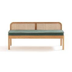Скамья scillia (laredoute) зеленый 120x55x38 см.