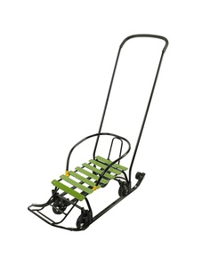 Санки Galaxy Snow Black Auto Lemon Slats 6702