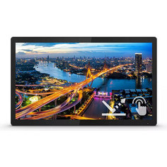 Монитор Philips 23,8 242B1TFL SmoothTouch 1920x1080 75Гц IPS W-LED 16:9 4ms(GtG) VGA DVI-D HDMI DP USB2.2 3*USB2.2 miniUSB 50M:1 (242B1TFL/00)