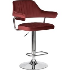 Стул барный Dobrin CHARLY LM-5019 винный велюр (MJ9-35)