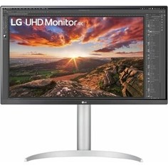 Монитор LG 27 UltraFine 27UP850N-W белый IPS LED 16:9 HDMI M/M матовая HAS Piv 400cd 178гр/178гр 3840x2160 DP 4K USB (27UP850N-W.ARUZ)