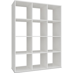 Стеллаж Mebel Ars Калакс 3х4 (белый)