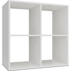 Стеллаж Mebel Ars Калакс 2х2 (белый)