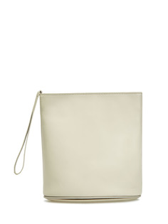 Кожаный клатч Odd Pouch c рельефным логотипом Diesel
