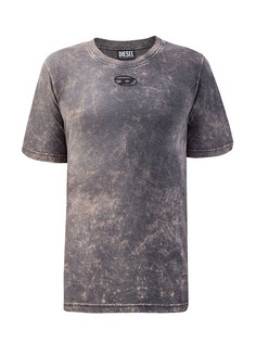 Окрашенная вручную футболка T-Just с литым логотипом Diesel