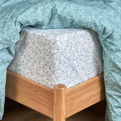 Простыня Foglio, голубая Cozy Home