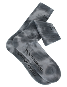 Носки тай-дай с логотипом Juun.J