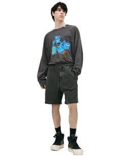 Хлопковые шорты с выстиранным эффектом Juun.J