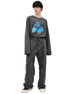 Спортивные брюки с выстиранным эффектом Juun.J