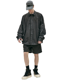 Серая рубашка с вышивкой Juun.J