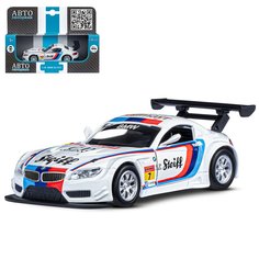 Машинка металлическая ТМ Автопанорама 1:38 BMW Z4 GT3JB1251220