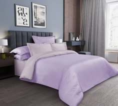 Однотонное постельное белье Морганит, Сатин, 1.5-спальное, наволочки 70х70 Текс Дизайн