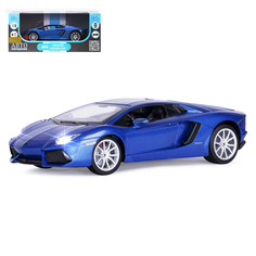 Машинка Автопанорама М1:24, Lamborghini Aventador Coupe синий, JB1251385