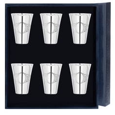 Набор стопок АргентА Подарочная №2 в футляре 6 шт