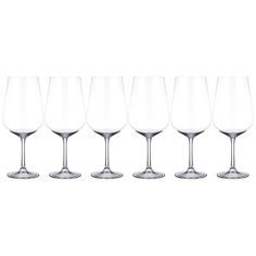 Набор бокалов для вина Crystal Bohemia dora/strix из 6шт 850мл