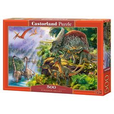 Пазл 500 Долина динозавров В-53643 Castor Land Castorland