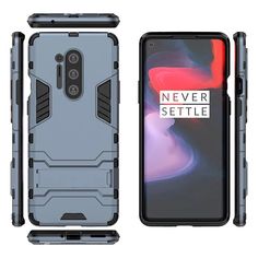 Противоударный чехол Transformer-2 с функцией подставки для OnePlus 8 Pro Black Panther
