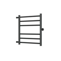 Полотенцесушитель водяной Маргроид BAU B10 50x60 / 50 боковое Лесенка ЧЕРНЫЙ МАТОВЫЙ M0048