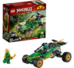 Конструктор LEGO Ninjago 71700 Тропический внедорожник, 127 деталей