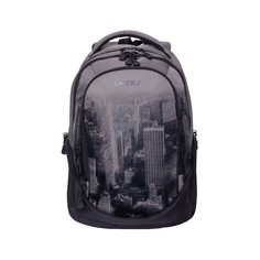 Рюкзак школьный для мальчика Grizzly RU-037-41/2 серый