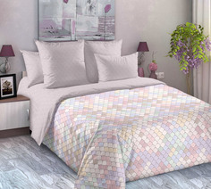Постельное белье Витражи 1, перкаль 125 г/м2, 1.5-спальное, наволочки 70х70 Текс Дизайн