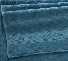 Полотенце махровое Совершенство серо-голубой (50x90) Текс Дизайн