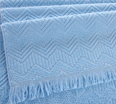 Полотенце махровое Бавария светло-голубой (50х90) Текс Дизайн