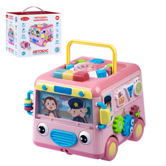Развивающая музыкальная игрушка Автобус ТМ Smart Baby, элементы бизиборда, JB0334010