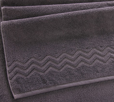 Полотенце махровое Бремен серый шато (50х90) Текс Дизайн
