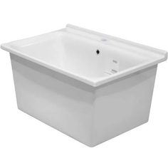 Хозяйственная раковина Kerasan Aquadom 60 29401 Белая с 1 отверстием под смеситель